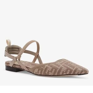 Fendi jacquard rafia